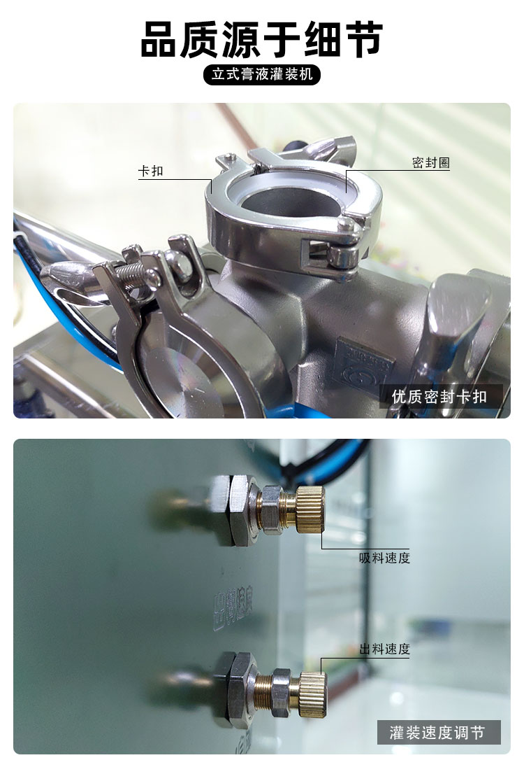AKWGZJ-125GL-半自動(dòng)立式膏液灌裝機