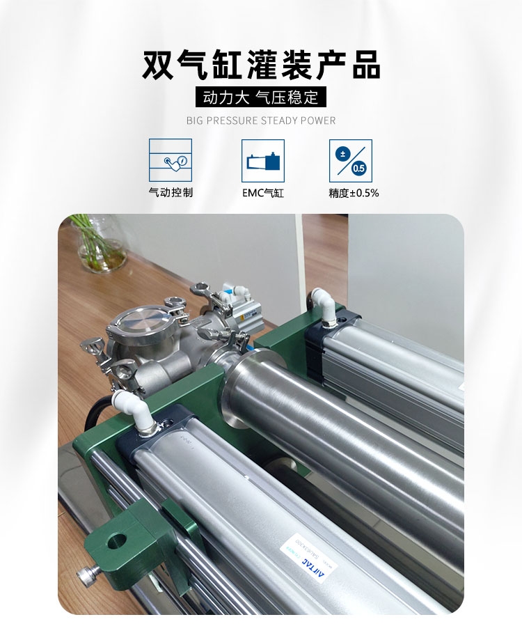 AKWGZJ-5000G-半自動(dòng)臥式膏液灌裝機