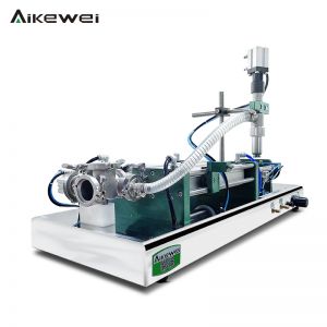 半自動(dòng)臥式膏液灌裝機