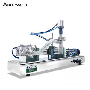 半自動(dòng)臥式膏液灌裝機