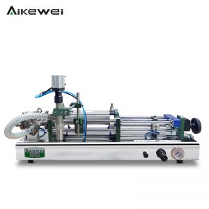 半自動(dòng)臥式膏液灌裝機